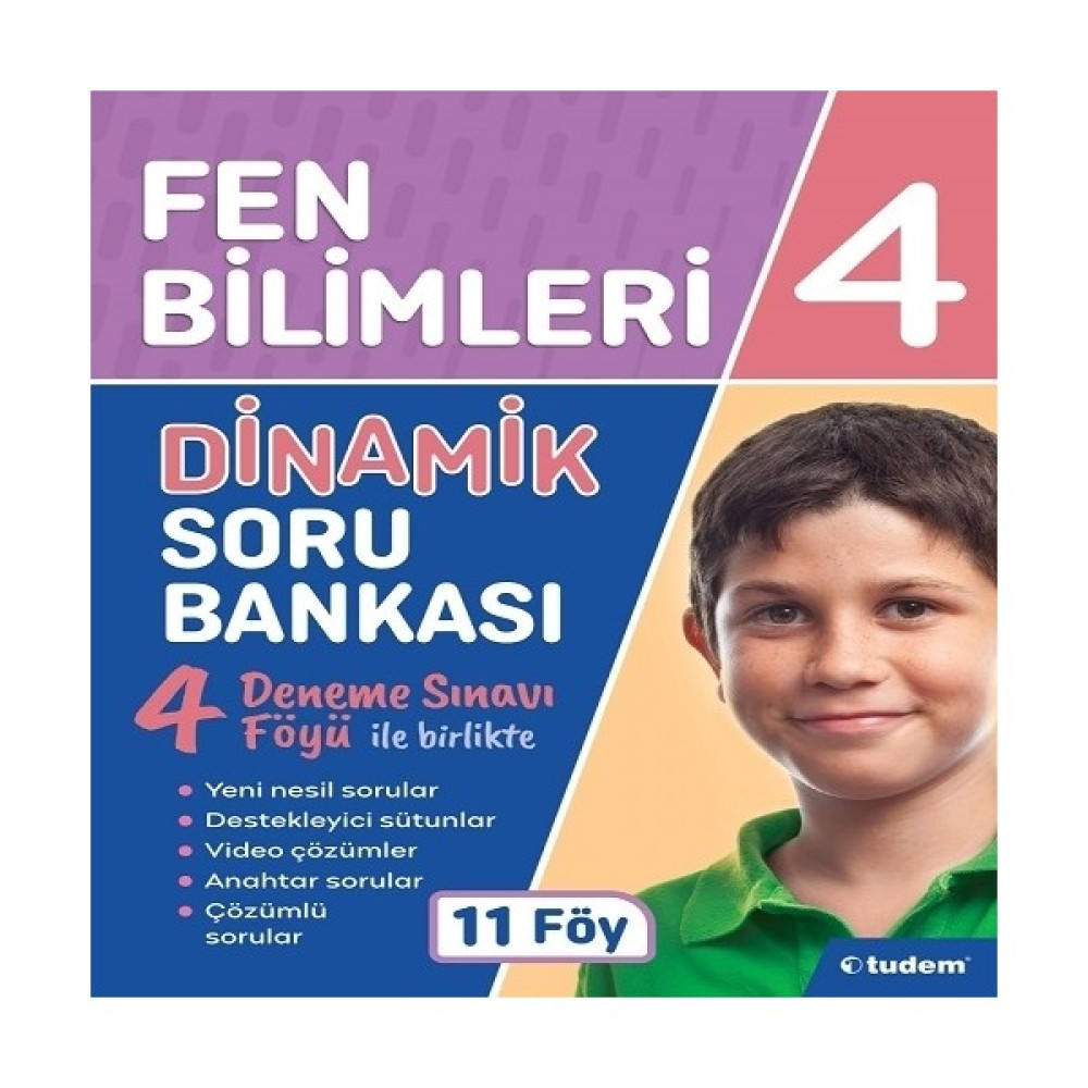 Tudem 4. Sınıf Dinamik Fen Bilimleri Soru Bankası Kaynak Kitapları Fiyatı