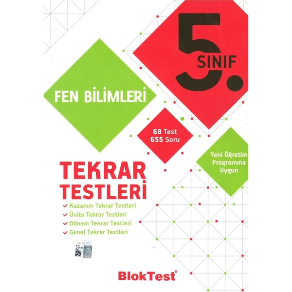 Tudem 5. Sınıf Fen Bilimleri Tekrar Testleri 2019 Tüm Dersler Fiyatı