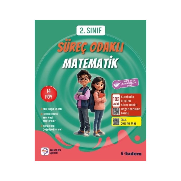 Tudem Yayın Grubu Tudem 2. Sınıf Matematik Süreç Odaklı Kitap 2026 Sınav Bilgisi ile Eğitim İçin Tasarlandı SSD / Solid State Drive Fiyatı