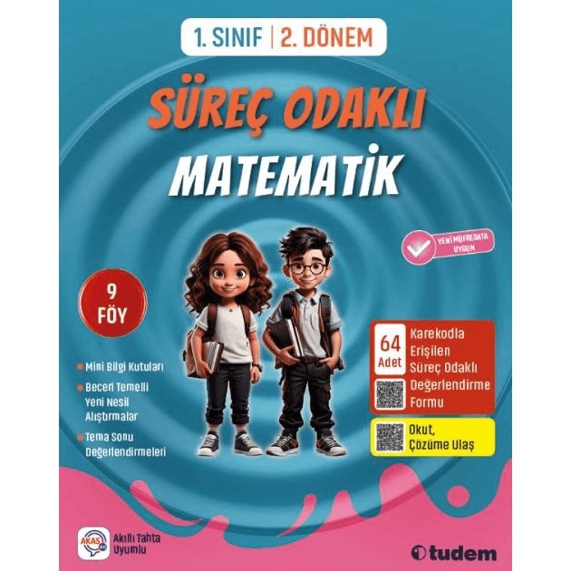 Tudem Yayın Grubu Tudem 2026 1. Sınıf 2. Dönem Matematik Süreç Odaklı SSD / Solid State Drive Fiyatı