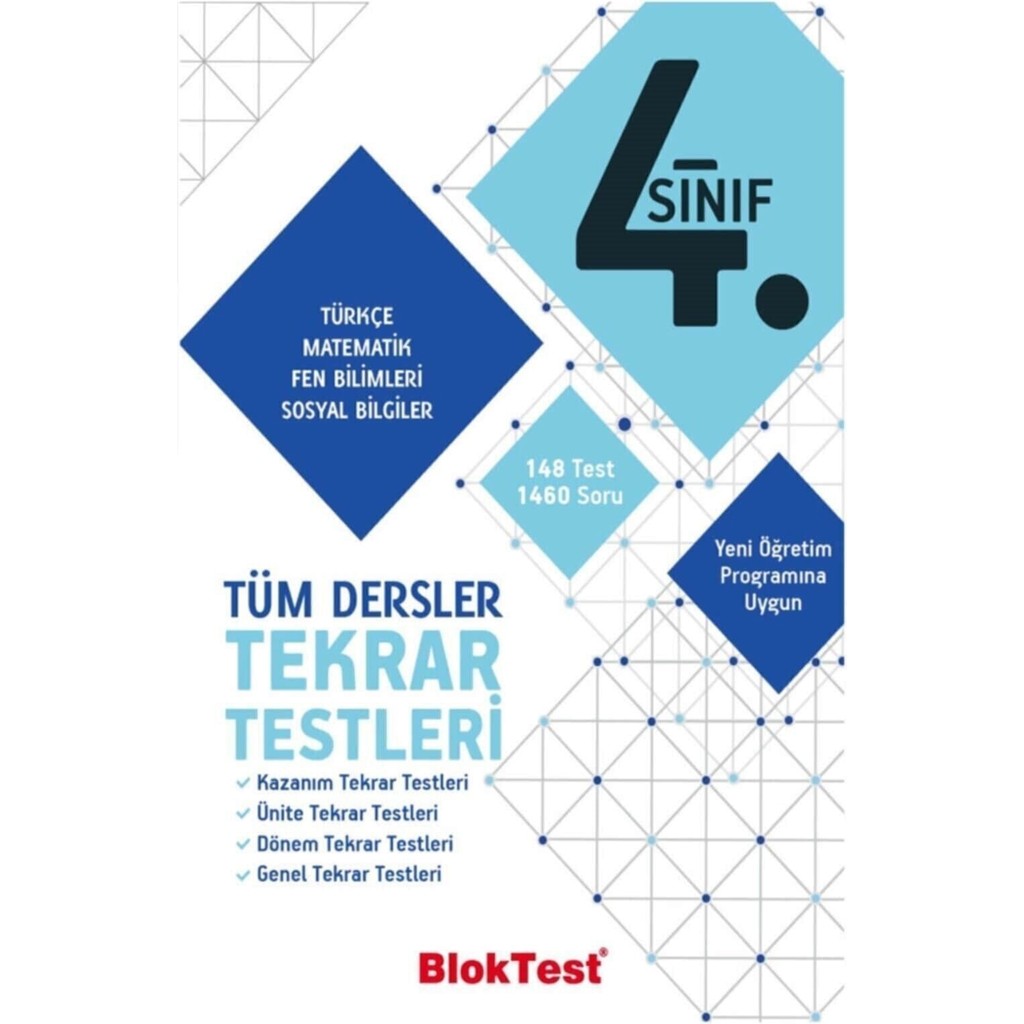 Tudem Yayın Grubu Tudem Yayınları 4. Sınıf Bloktest Tüm Dersler Tekrar Testleri Üniversite Hazırlık İçin Tüm Dersler Fiyatı