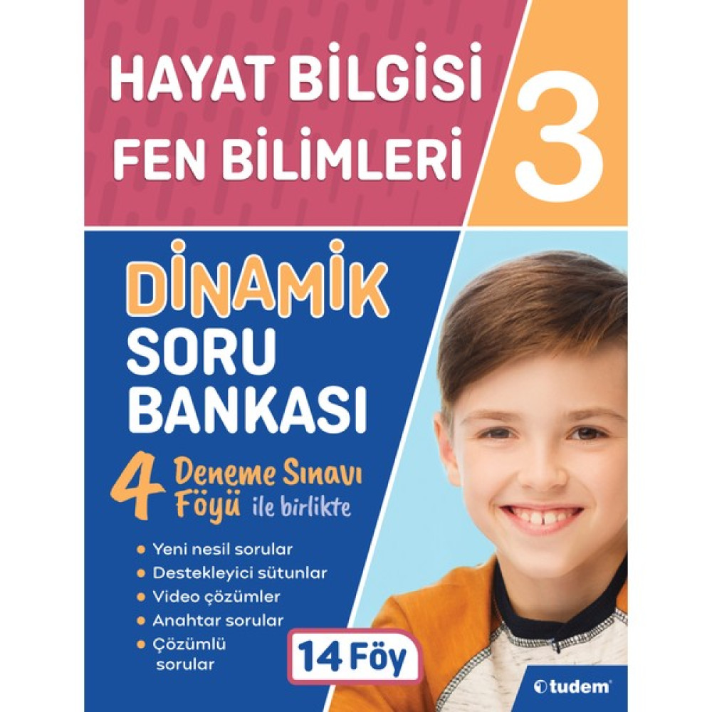 Tudem Yayınları 3. Sınıf Hayat Bilgisi - Fen Bilimleri Dinamik Soru Bankası Kaynak Kitapları Fiyatı