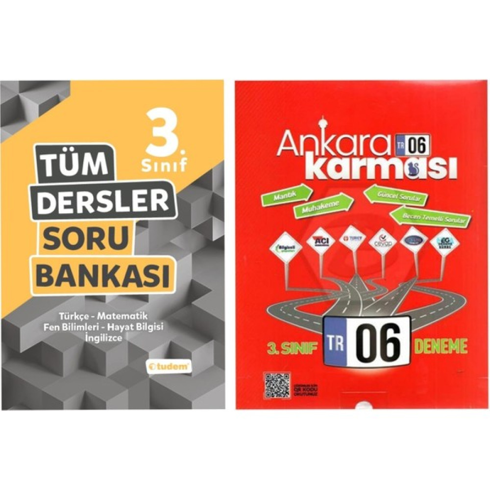 Tudem Yayınları 3. Sınıf Tüm Dersler Soru Bankası + Deneme Seti (Ciltli) Tüm Dersler Fiyatı