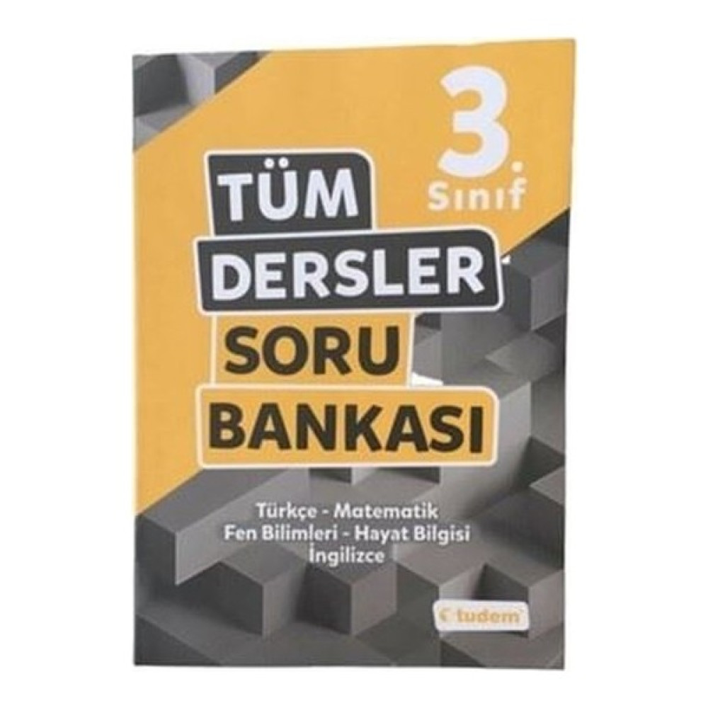 Tudem Yayınları 3.sınıf Tüm Dersler Soru Bankası Tüm Dersler Fiyatı