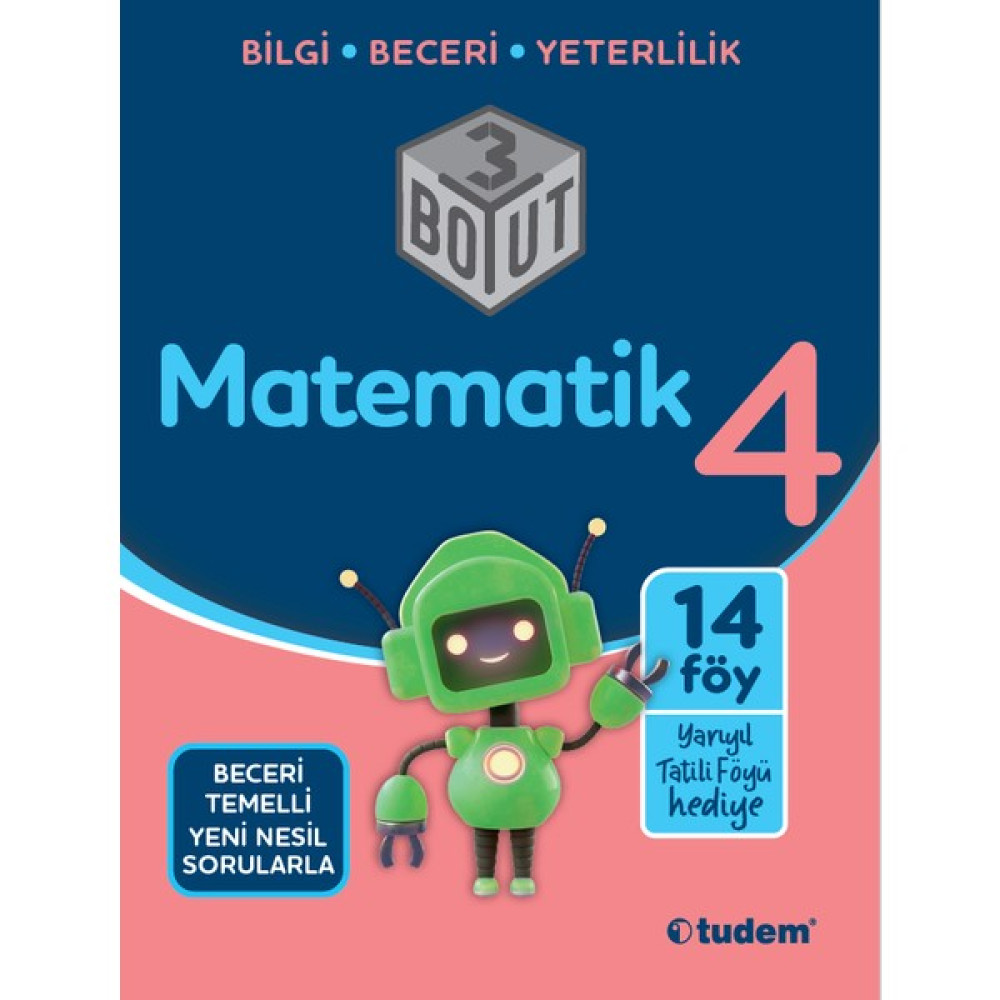 Tudem Yayınları 4. Sınıf Matematik 3 Boyut Kaynak Kitapları Fiyatı
