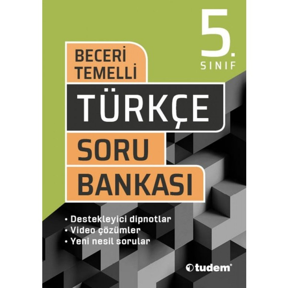 Tudem Yayınları 5 Sınıf Beceri Türkçe Temelli Soru Bankası Türkçe Fiyatı