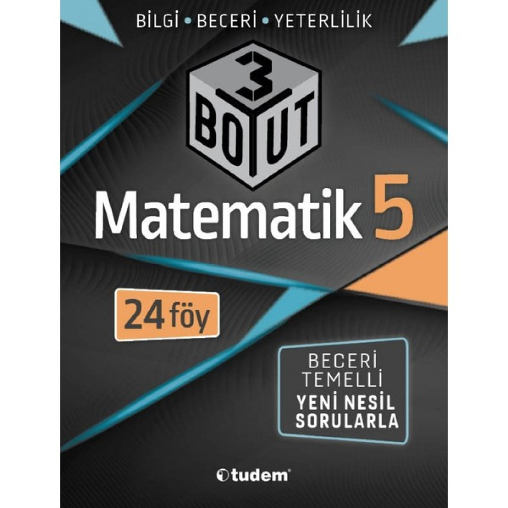 Tudem Yayınları 5. Sınıf Matematik 3 Boyut Föy Matematik Fiyatı