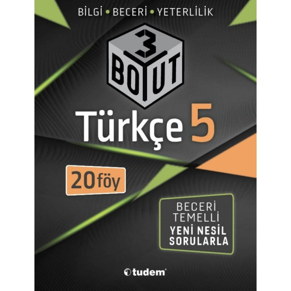 Tudem Yayınları 5. Sınıf Türkçe 3 Boyut Türkçe Fiyatı