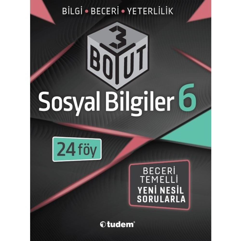 Tudem Yayınları 6. Sınıf 3 Boyut Sosyal Bilgiler Sosyal Bilgiler Fiyatı