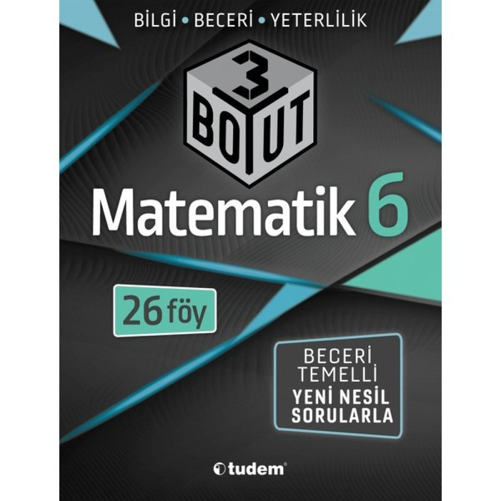 Tudem Yayınları 6. Sınıf Matematik 3 Boyut Föy Matematik Fiyatı