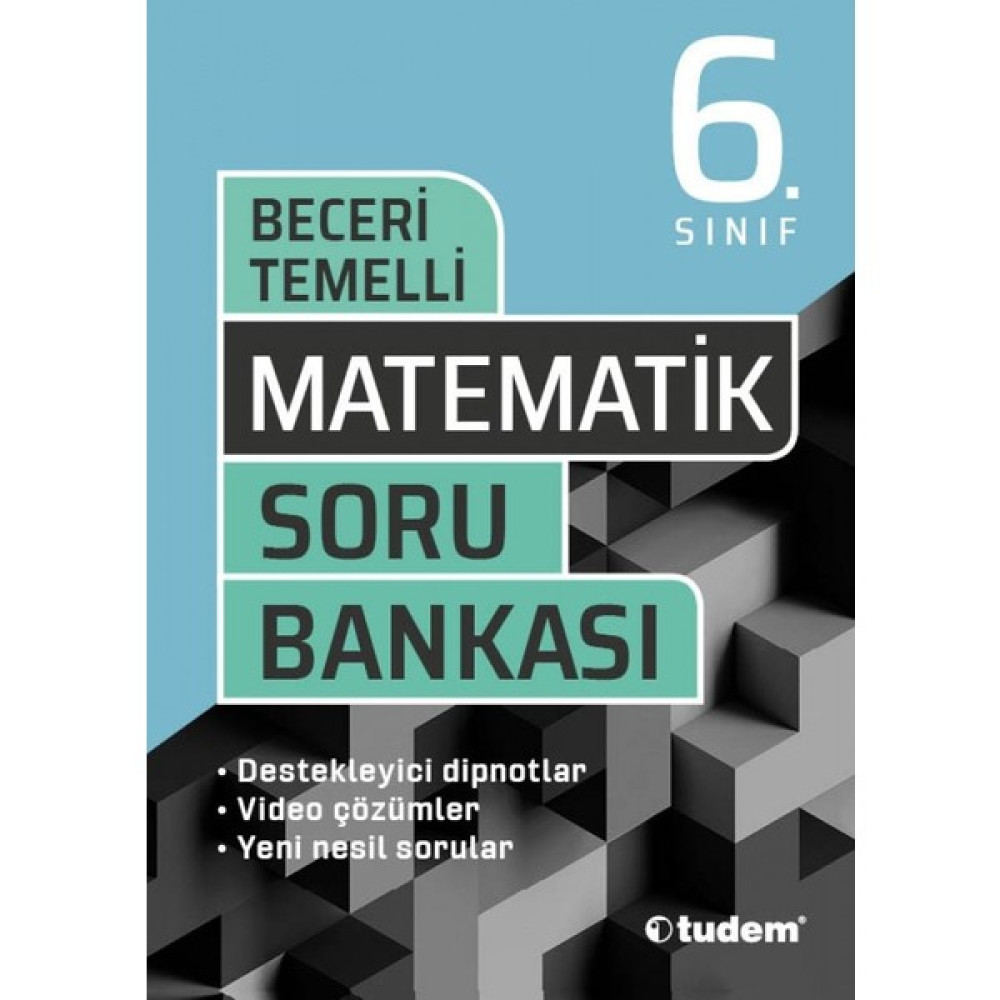 Tudem Yayınları 6. Sınıf Matematik Beceri Temelli Soru Bankası Matematik Fiyatı