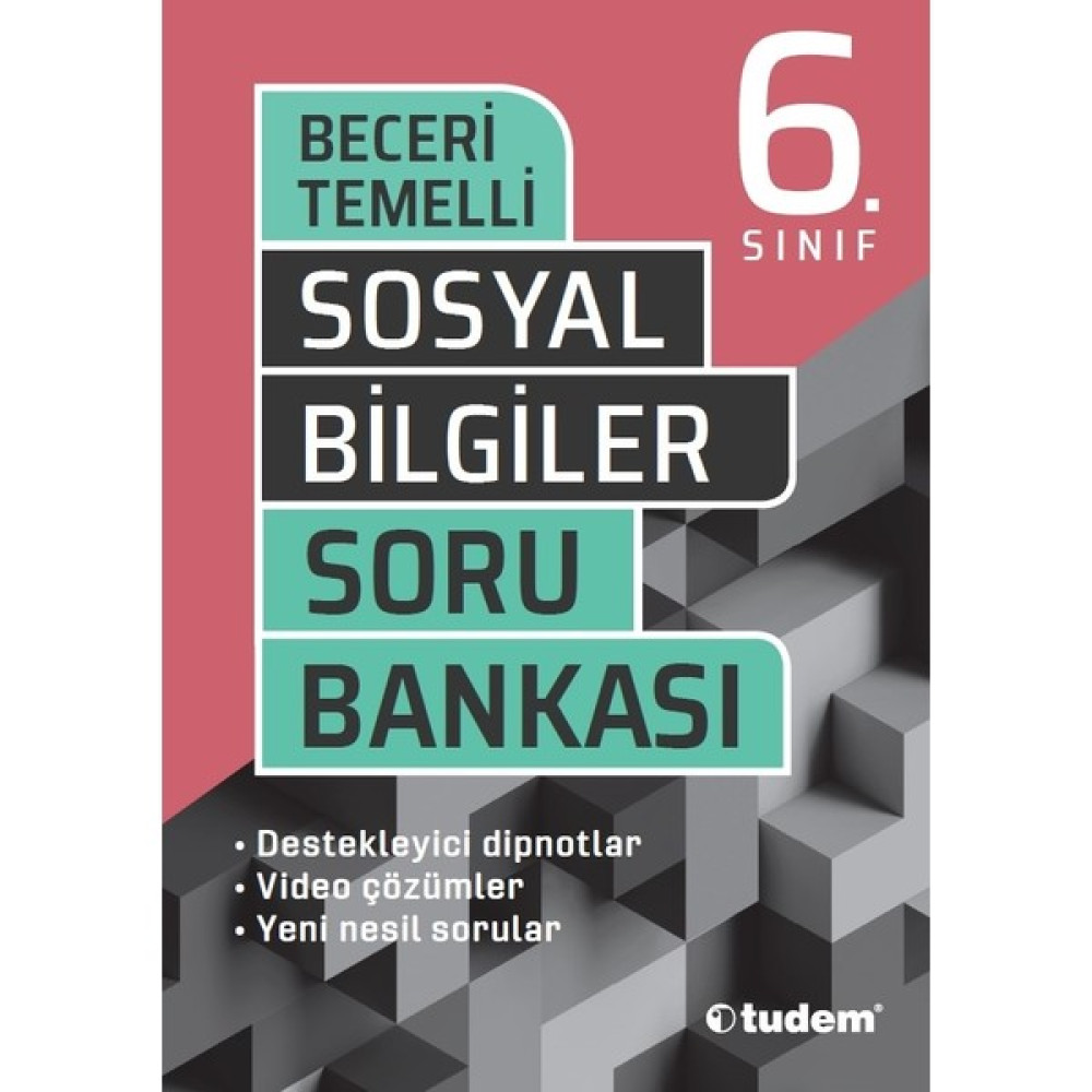 Tudem Yayınları 6. Sınıf Sosyal Bilgiler Beceri Temelli Soru Bankası Sosyal Bilgiler Fiyatı