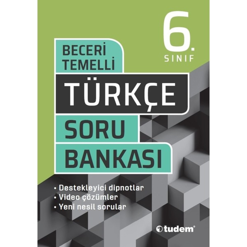 Tudem Yayınları 6. Sınıf Türkçe Beceri Temelli Soru Bankası Türkçe Fiyatı