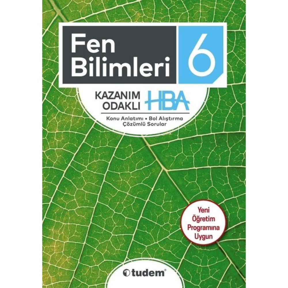 Tudem Yayınları 6.Sınıf Fen Bilimleri Kazanım Odaklı Hba Fen - Bilişim ve Teknoloji Fiyatı