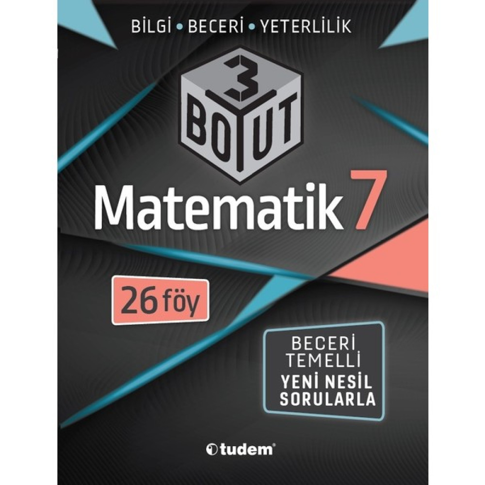 Tudem Yayınları 7. Sınıf 3 Boyut Matematik Matematik Fiyatı