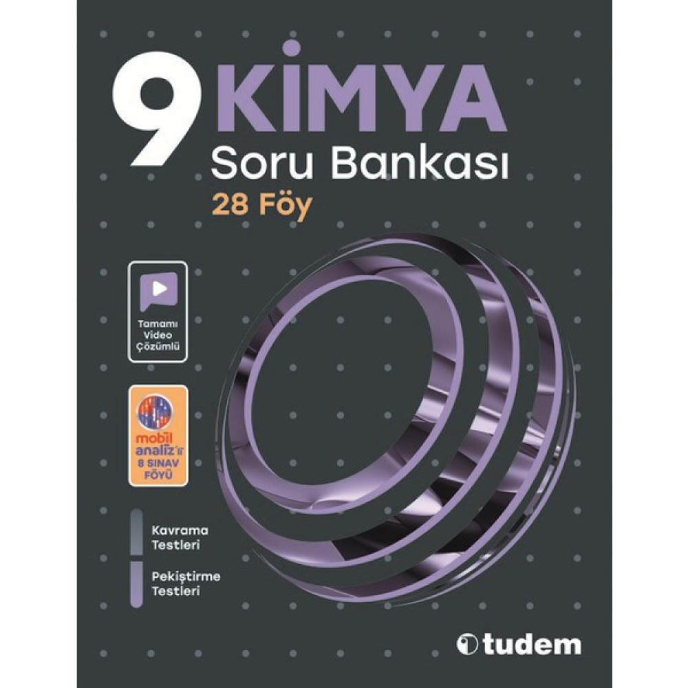 Tudem Yayınları 9.sınıf Kimya Soru Bankası Kaynak Kitapları Fiyatı