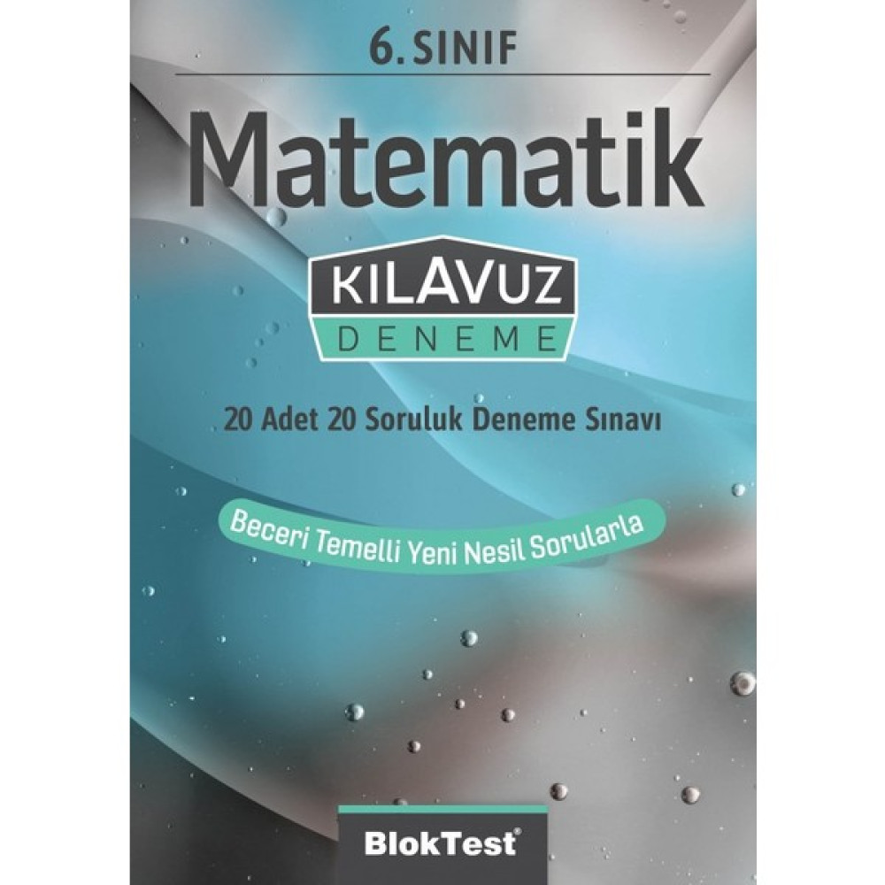 Tudem Yayınları Bloktest 6. Sınıf Matematik Kılavuz Deneme Kaynak Kitapları Fiyatı