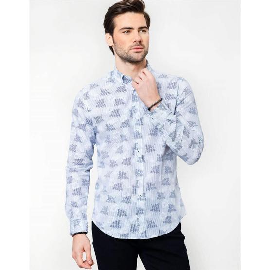 Tudors DR200002-501 Slim Fit Kışlık Spor Erkek Gömlek