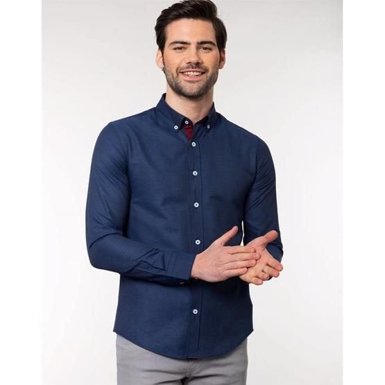 Tudors DR200002-501 Slim Fit Kışlık Spor Erkek Gömlek