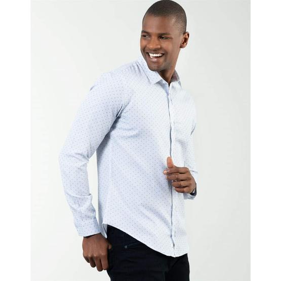 Tudors DR200013-654 Slim Fit Desenli Spor Erkek Gömlek