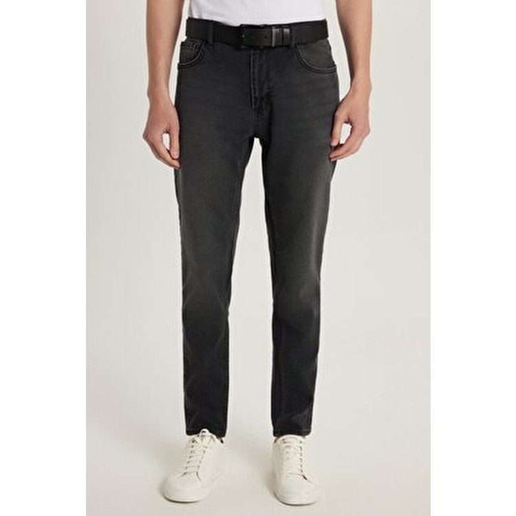 Tudors Erkek Regular Fit Normal Kesim Denim Yıkamalı Düz Paça Siyah Jean Kot Pantolon Erkek Jeans / Kot Pantolon Fiyatı