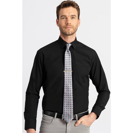 Tudors Klasik Fit Rahat Kesim Cotton Efekt Poplin Erkek Gömlek