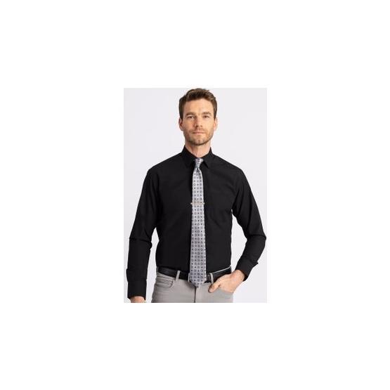 Tudors Klasik Fit Rahat Kesim Cotton Efekt Poplin Erkek Gömlek