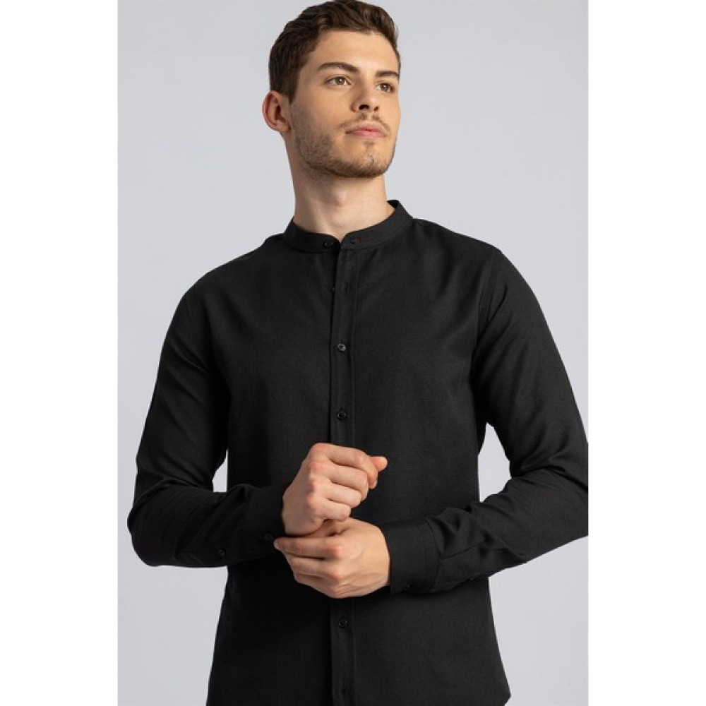 Tudors Slim Fit Dar Kesim Hakim Yaka Erkek Gömlek Erkek Gömlek Fiyatı
