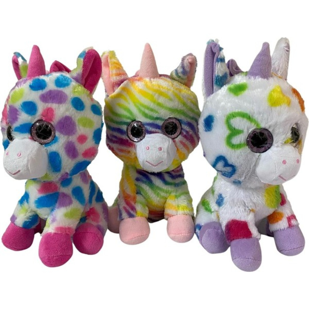 Tuengi Store Hediye Peluş Boynuzlu At Rengarenk Unicorn Peluş Oyuncak 30 cm Yüksek Kaliteli - Renkli Peluş Oyuncaklar Fiyatı