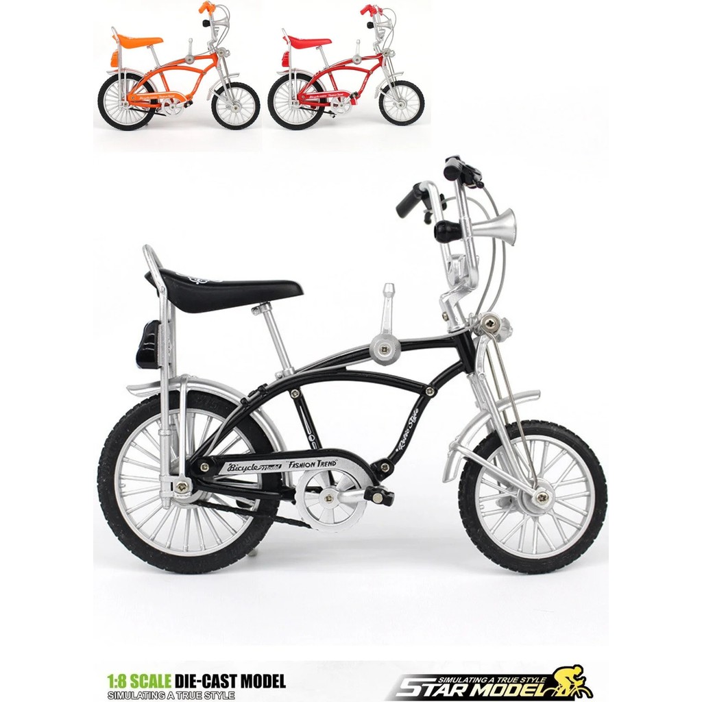 Tuengi Store Metal 1:10 Ölçek Oyuncak Retro Bisiklet Koleksiyonluk Die Cast Vintage Model Bisiklet Ince Detaylı - Çok Renkli Anne Bebek Oyuncak Fiyatı