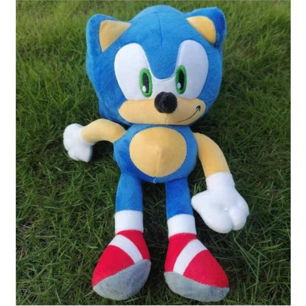 Tuengi Store Süper Yumuşak Büyük Boy Sonic Peluş Figür Yüksek Kalite Sonik Uyku Arkadaşı 50 cm Peluş Oyuncaklar Fiyatı