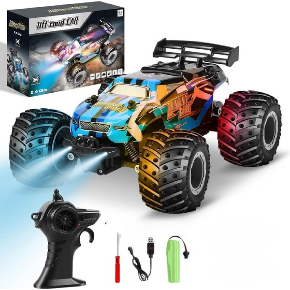 Tuengi Store Uzaktan Kumandalı LED Işıklı Şarjlı Drift Atan Araba 20+ Km Hız Off Road Araba - Mavi Oto Boyaları Fiyatı