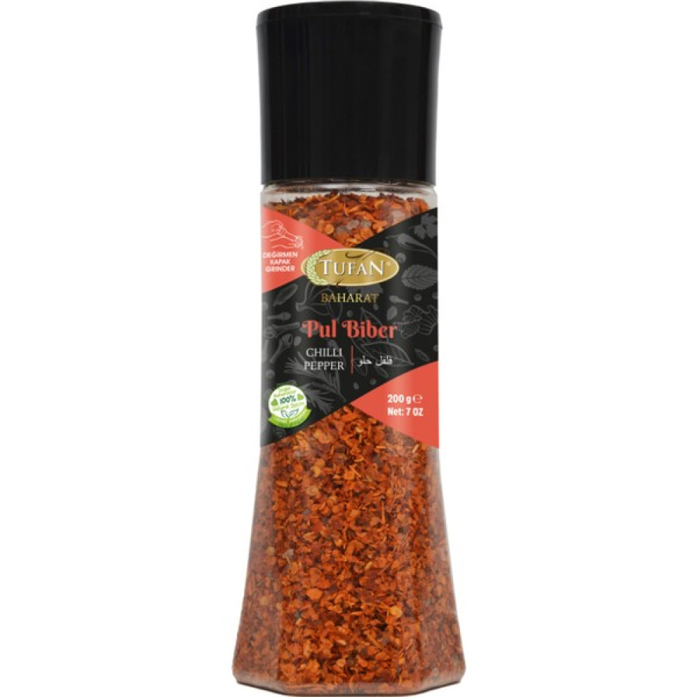Tufan Değirmen Kapaklı Pul Biber - 200 gr Oto Boyaları Fiyatı