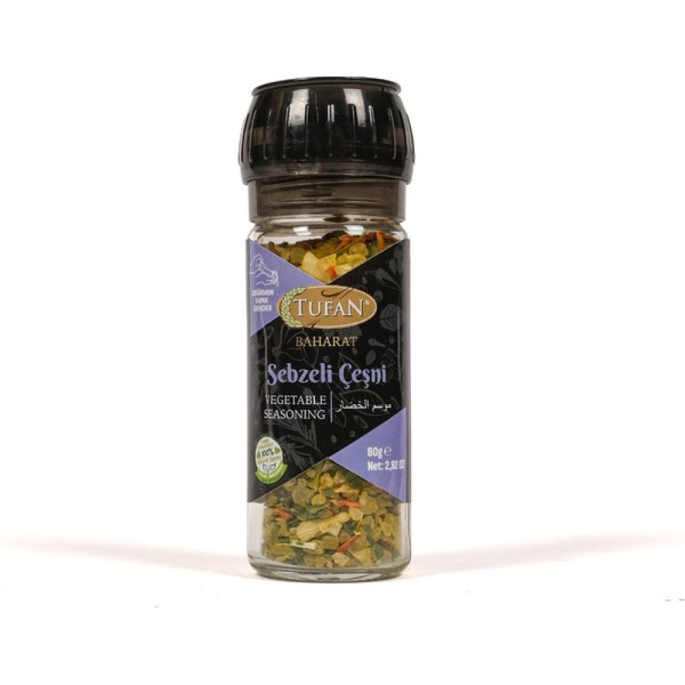 Tufan Sebzeli Çeşni (Cam Değirmen Kapak) 80 gr Oto Boyaları Fiyatı