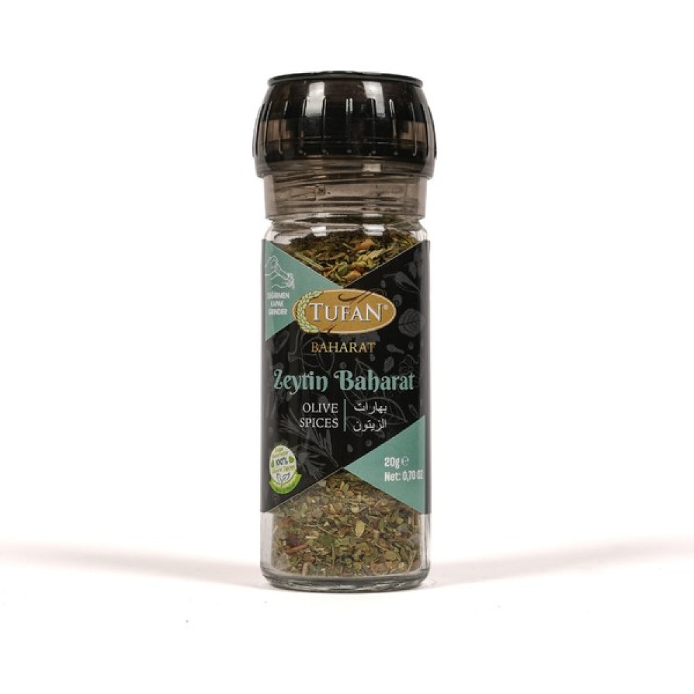 Tufan Zeytin Baharatı (Cam Değirmen Kapak) 20 gr Oto Boyaları Fiyatı