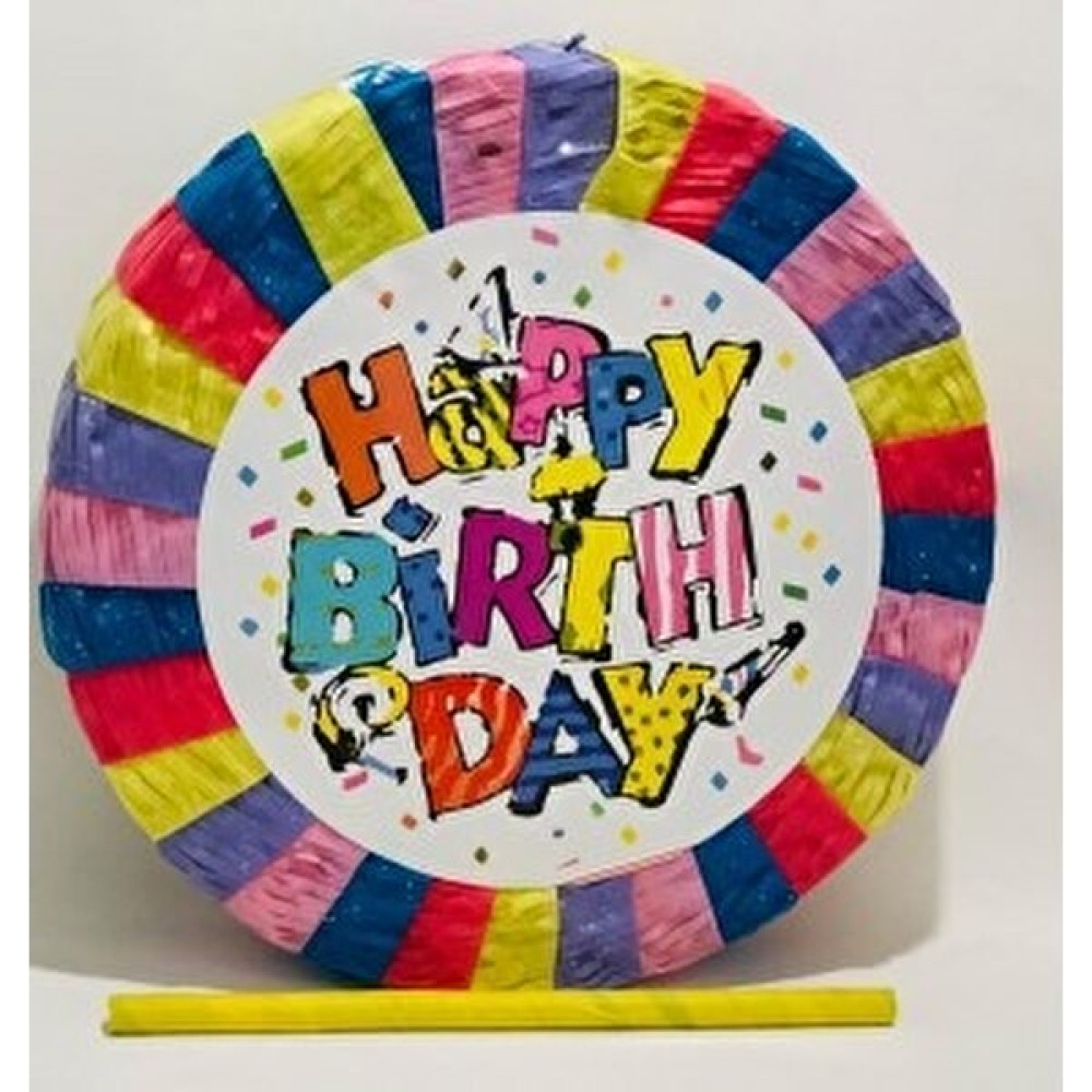 Tüfekçioğlu Happy Birthday Pinyata + Sopa Oyuncak Fiyatı