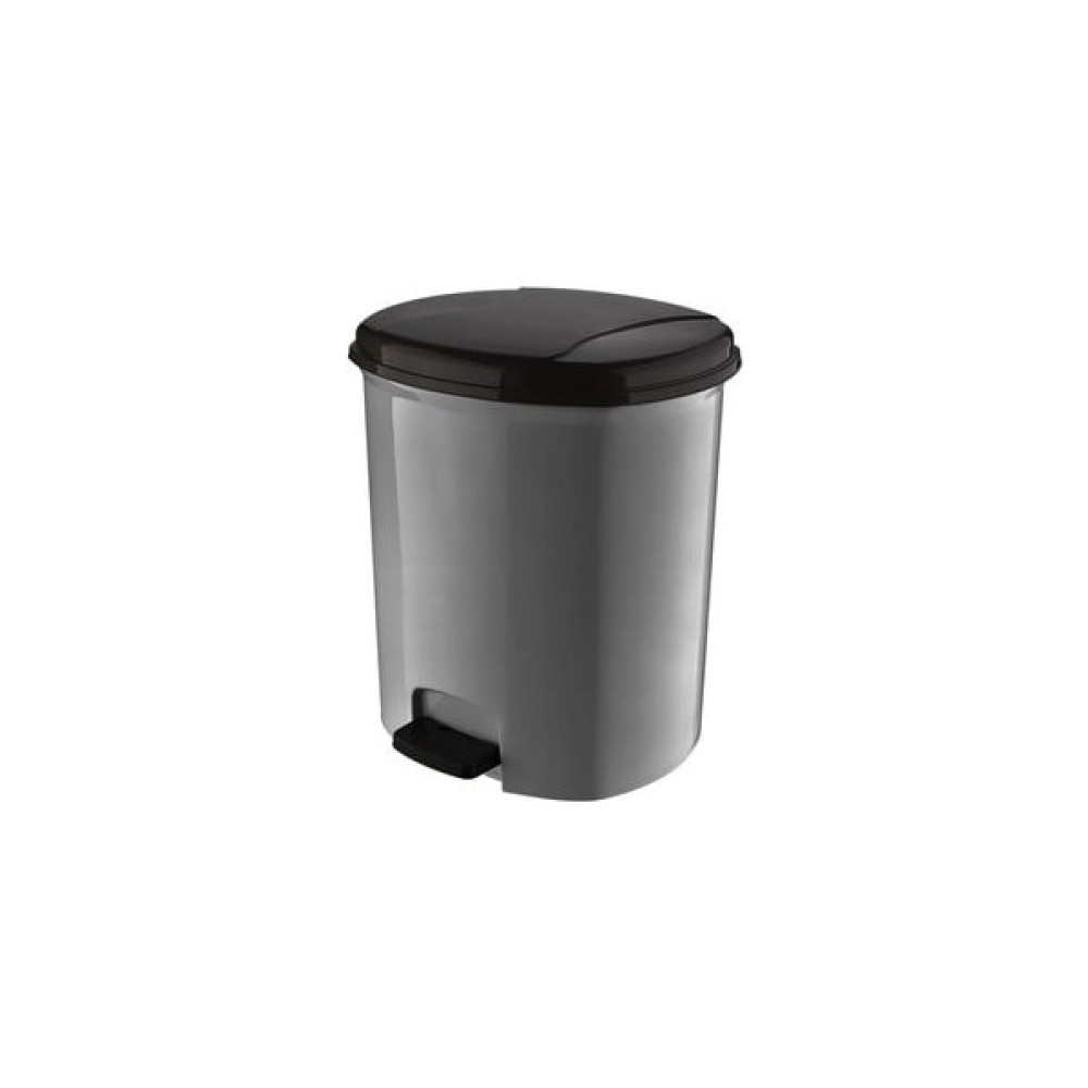 Tuffex 3 Lt Lüks Pedallı Çöp Kovası - Gri - 19,5 x 14 x 20 Çöp Kovaları Fiyatı