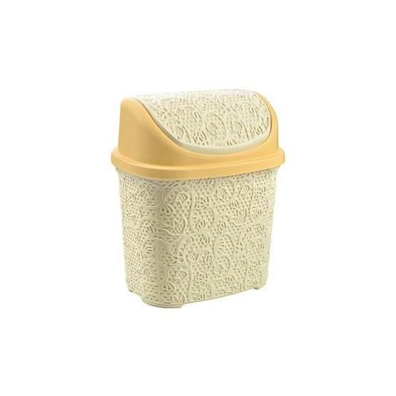 Tuffex TP8043KR Krem Çöp Kovası