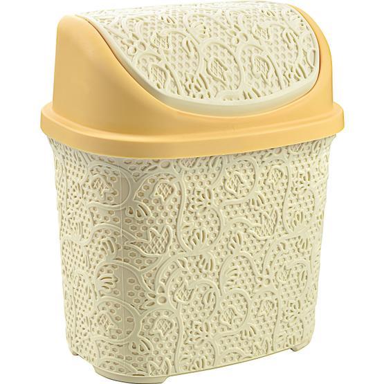 Tuffex TP8043KR Krem Çöp Kovası