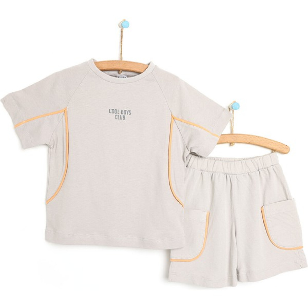 Tuffy Summer Club Tshirt-Şort Erkek Bebek Bebek Giysi Takım Fiyatı