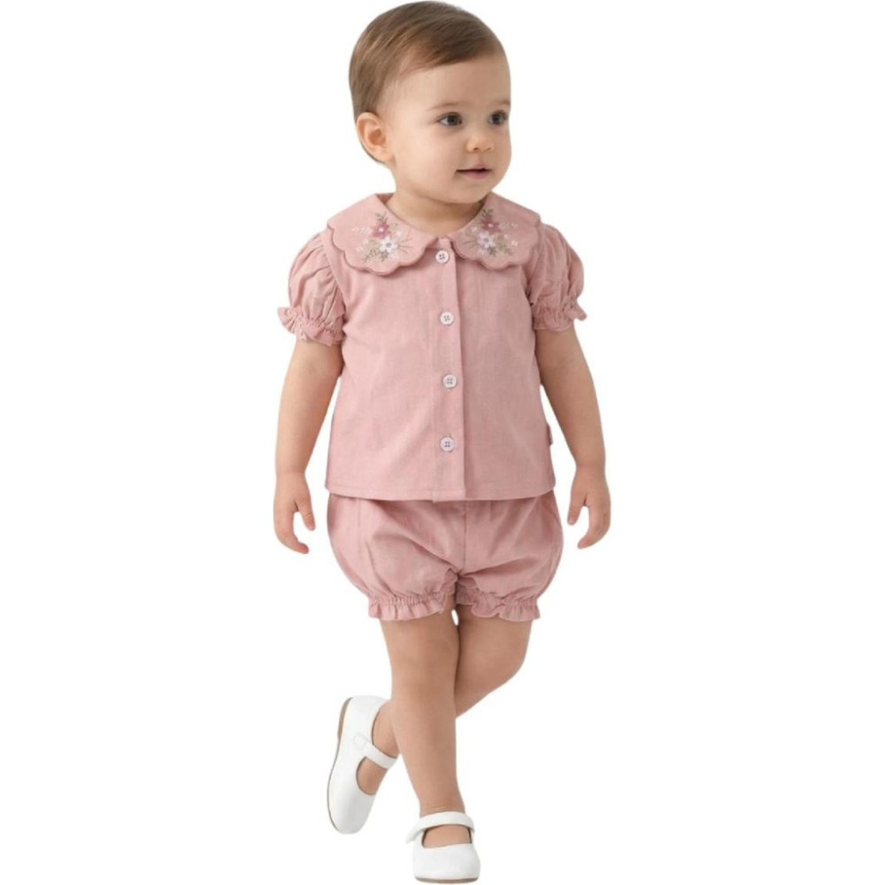 Tufitto Baby Efemkids 1/3 Yaş Kız Çocuk Takım Alt Üst Çocuk Takım Çiçekli Diğer Fiyatı