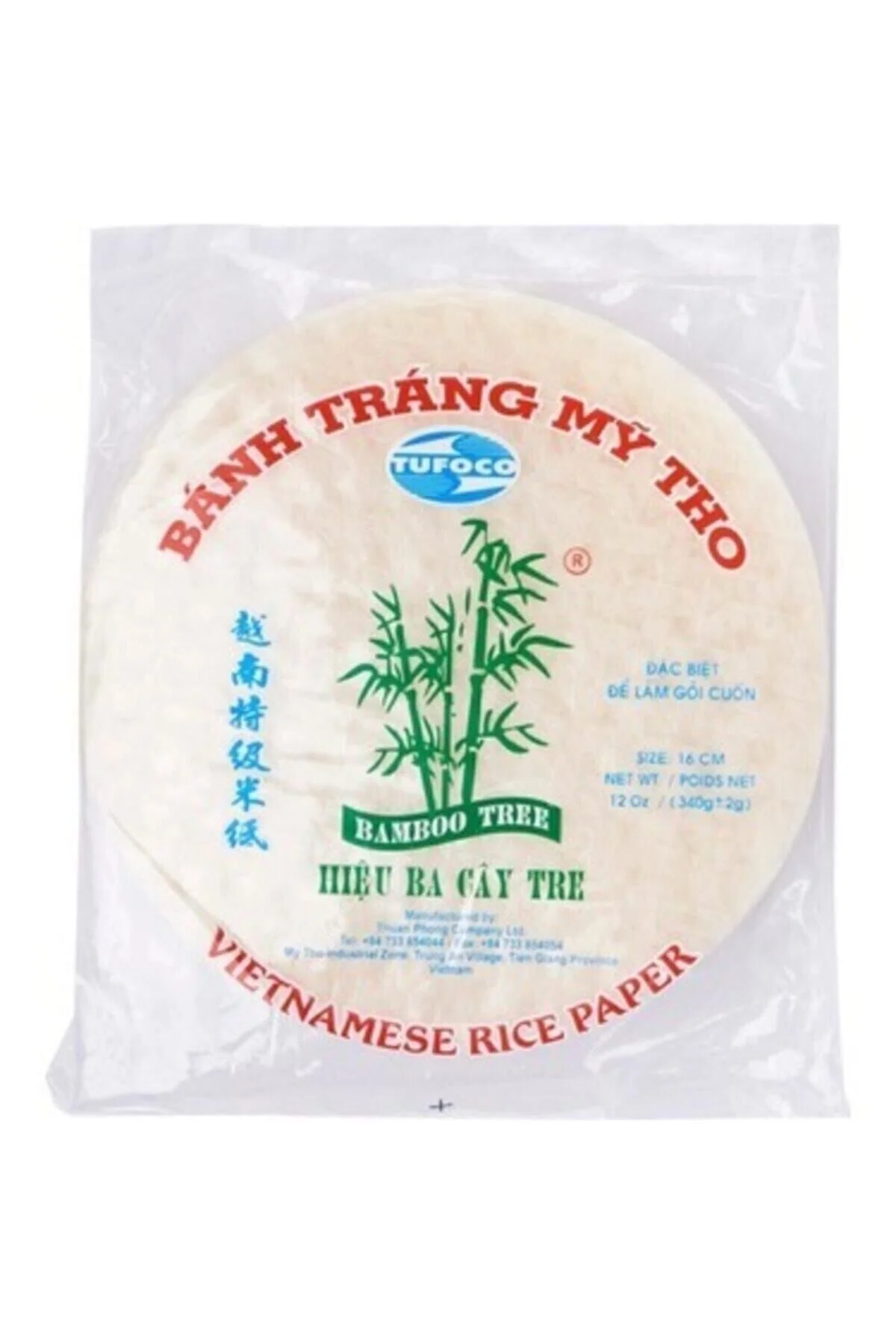 Tufoco STD Pirinç Yufkası Rice Paper 22cm*340gr Klasik" Organik Ürünler Fiyatı