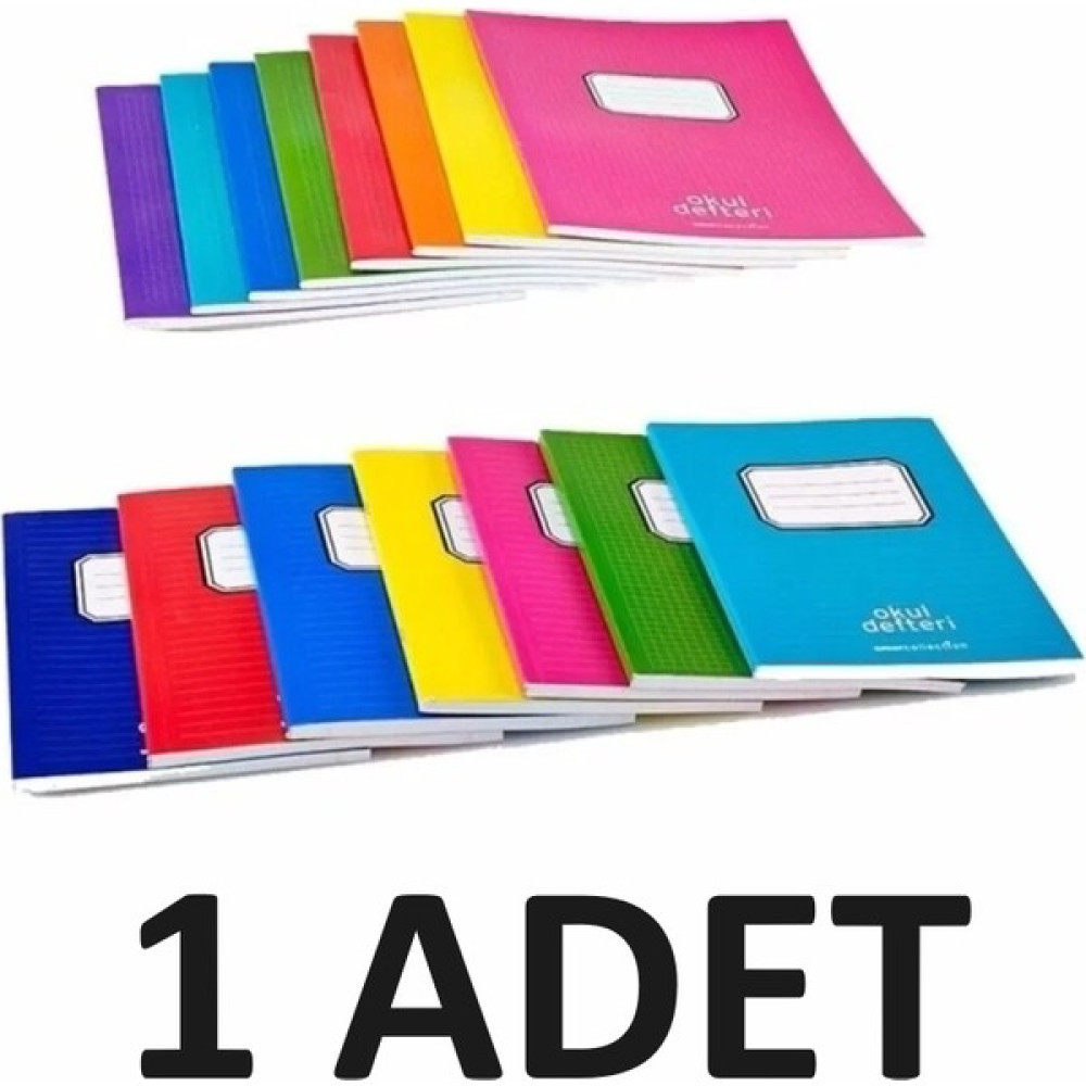 Tüftürük Kaliteli A4 120 Yp Çizgili Karton Kapaklı Defter Okul Defteri ( 1 Adet ) Defter Fiyatı