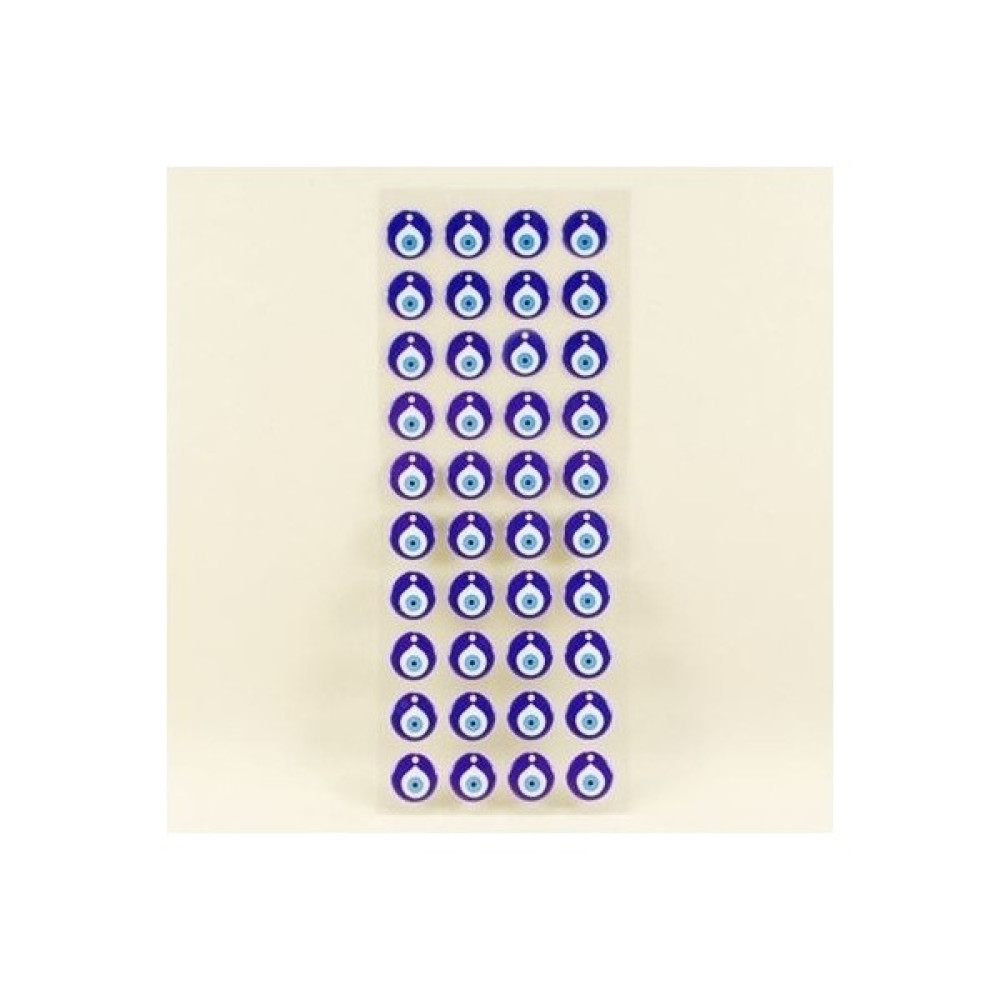 Tüftürük Nazar Boncuğu Sticker 40 Adet 1.3 cm x 1.4 cm Okul Etiketi Fiyatı