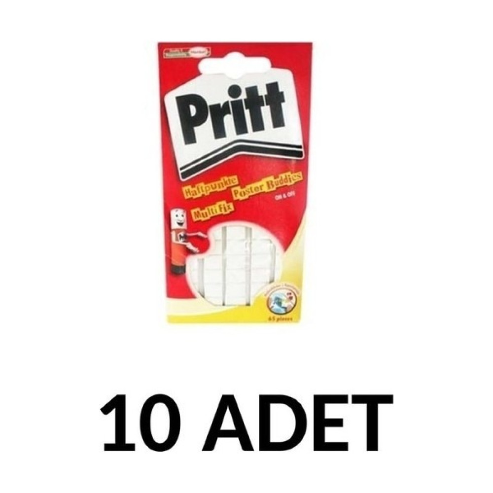 Tüftürük Pritt 10 Adet Patafix Multifix Hamur Yapıştırıcı 65 Parça Yapıştırıcı - Tutkal Fiyatı