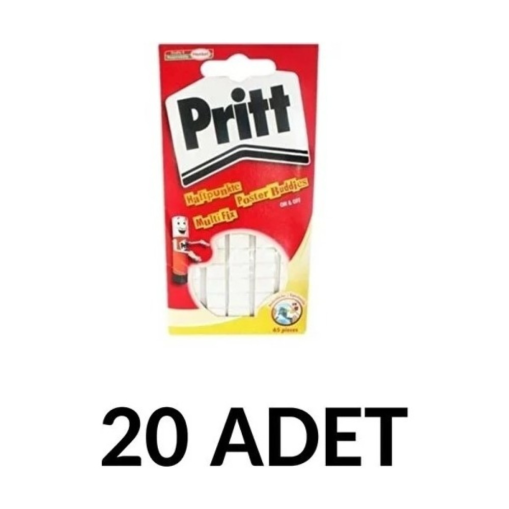 Tüftürük Pritt 20 Adet Patafix Multifix Hamur Yapıştırıcı 65 Parça Yapıştırıcı - Tutkal Fiyatı