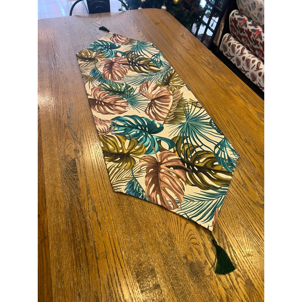 Tuğçe Demir Home Design Kahve Devetabanı Desen Runner - 45 x 135 cm - Renkli Diğer Fiyatı