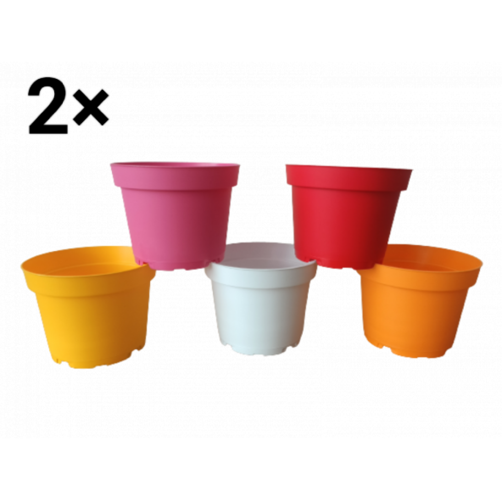 Tugel Flowers 10 Adet Renkli Plastik Saksi (10.5 Cm.lık) Alt Tabaksiz Bitki Fiyatı