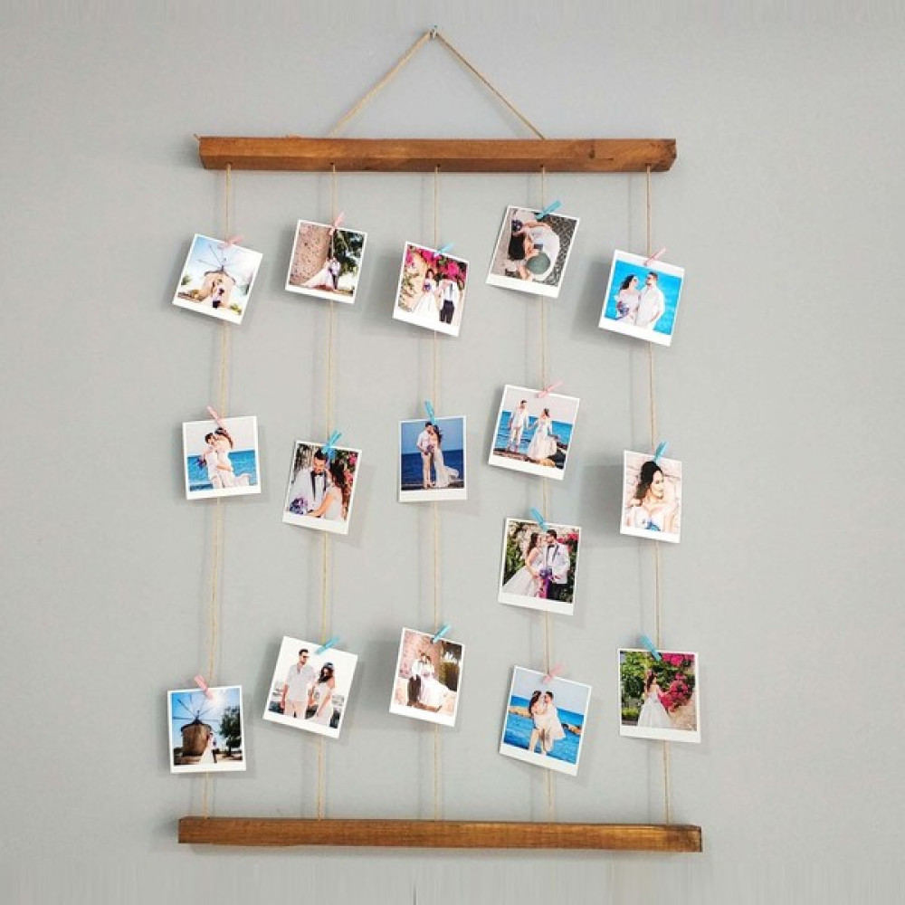 Tugowood Mandallı Resim Çerçevesi Büyük Boy İpli Fotoğraf Askısı Resim & Fotoğraf Çerçevesi Fiyatı