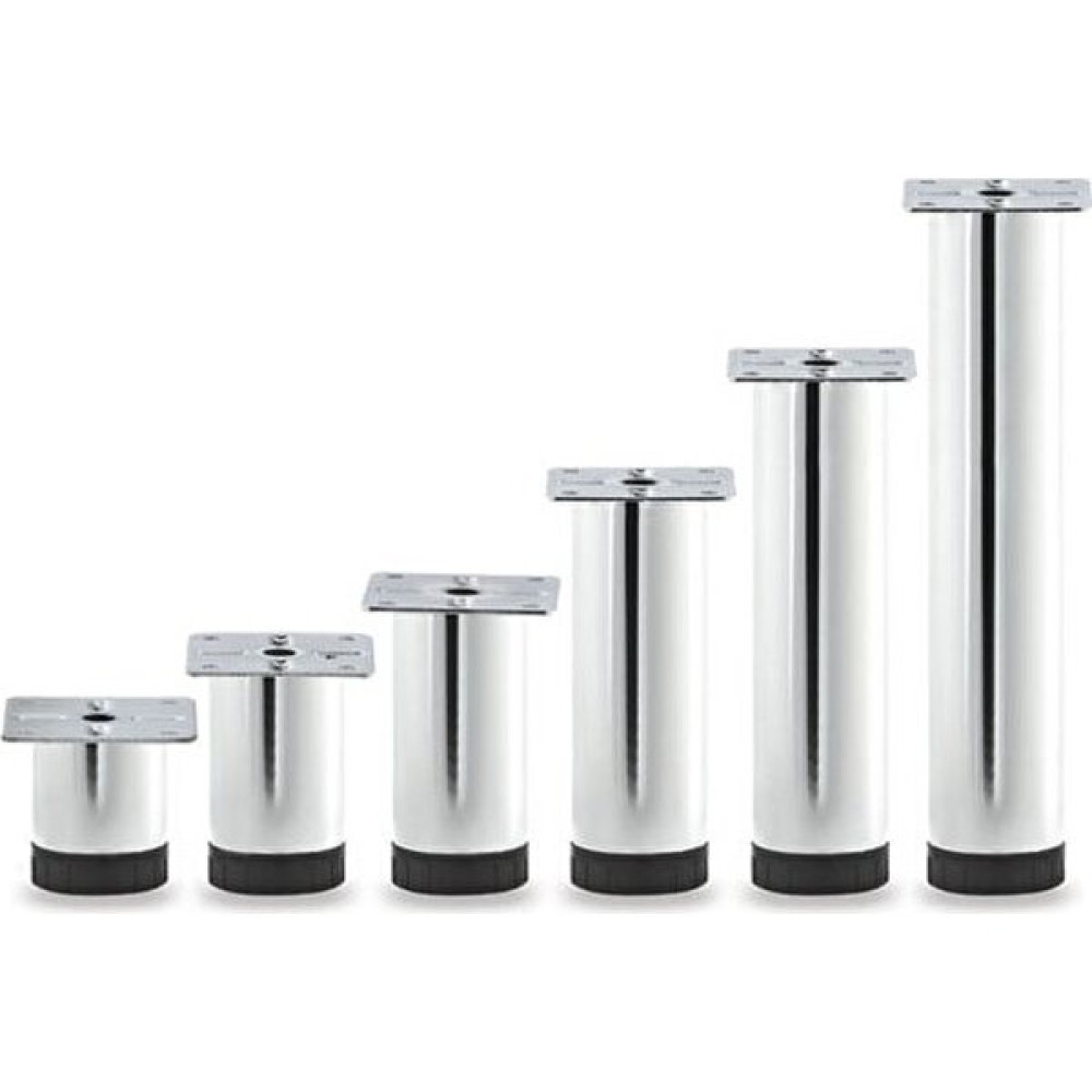 Tuğra Ayarlanabilir Pingolu Krom Mobilya Dolap Ayağı Metal 4'lü 15 cm - 4 Adet Nalburiye & Hırdavat Fiyatı